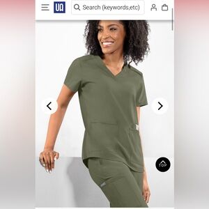 Med couture Olive jogger Scrub set 🫒